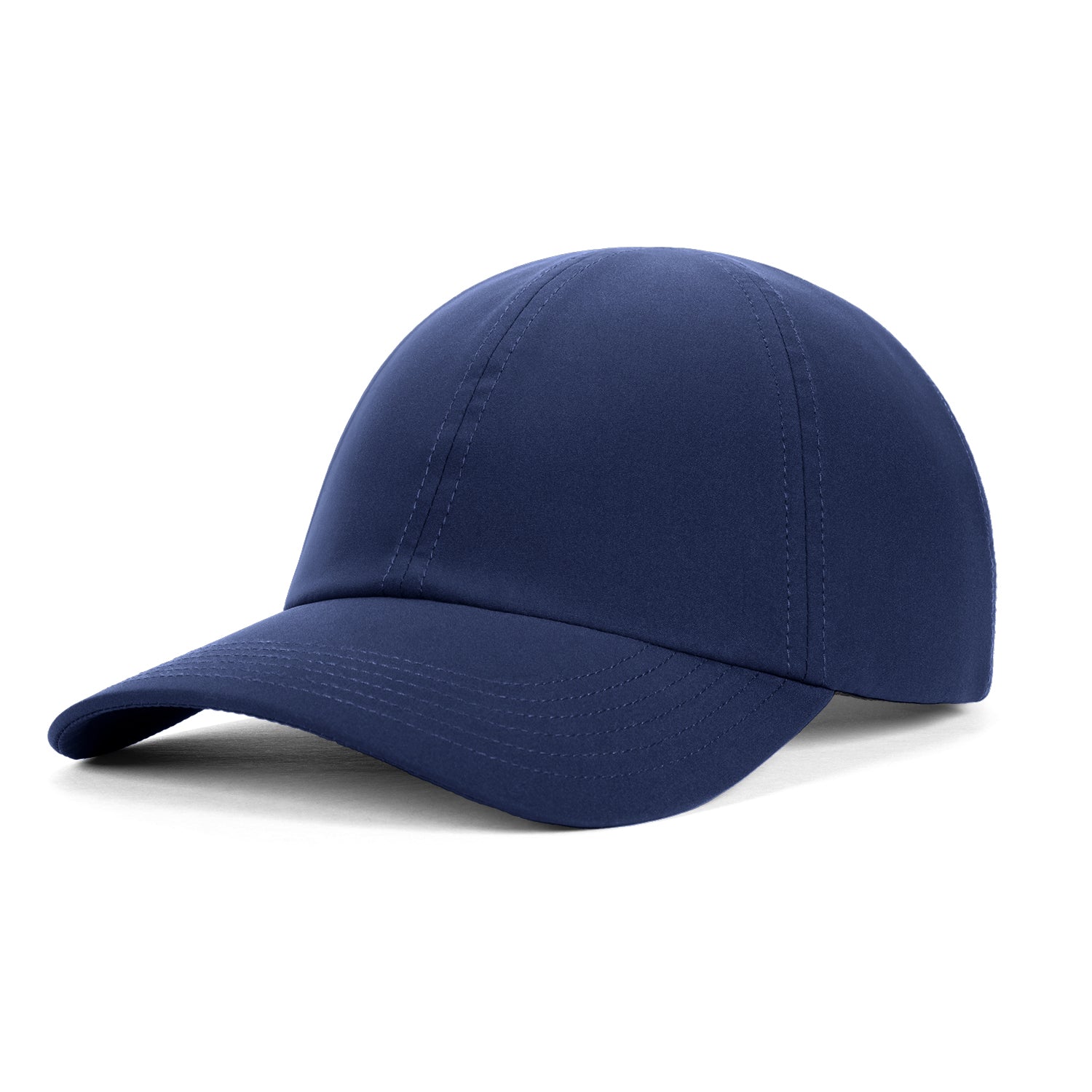 Tech Cap Front 3/4 Navy